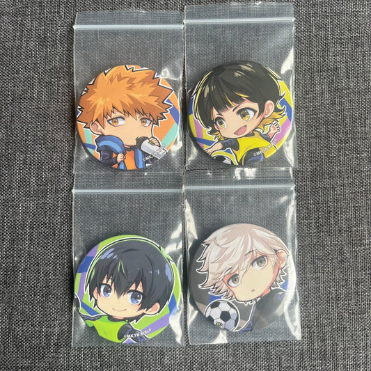 Blue Lock Chibi Badges