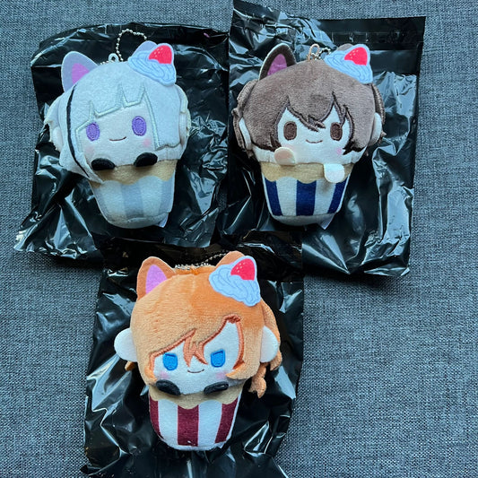 Bungou Stray Dogs Cupcake Plushies