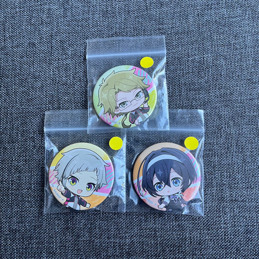 Bungou Stray Dogs Mini Joypolis Badges