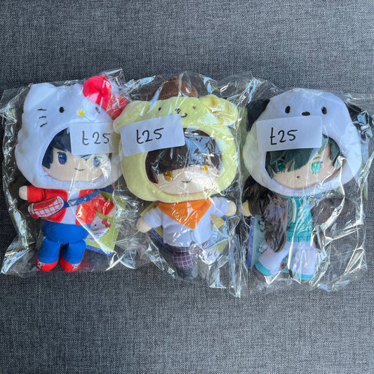Blue Lock x Sanrio Plush Mascots