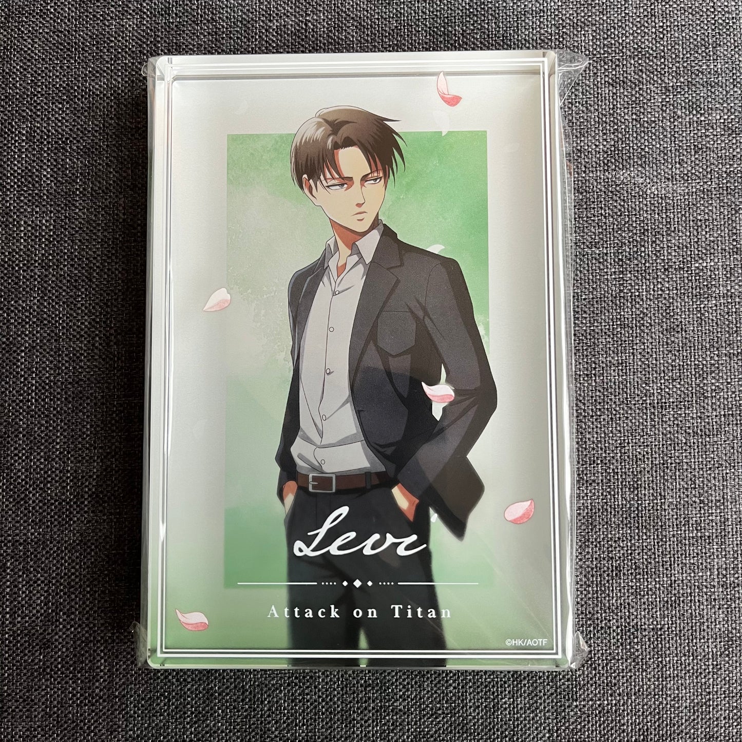 Attack On Titan Spring Walk Levi Acrylic Block