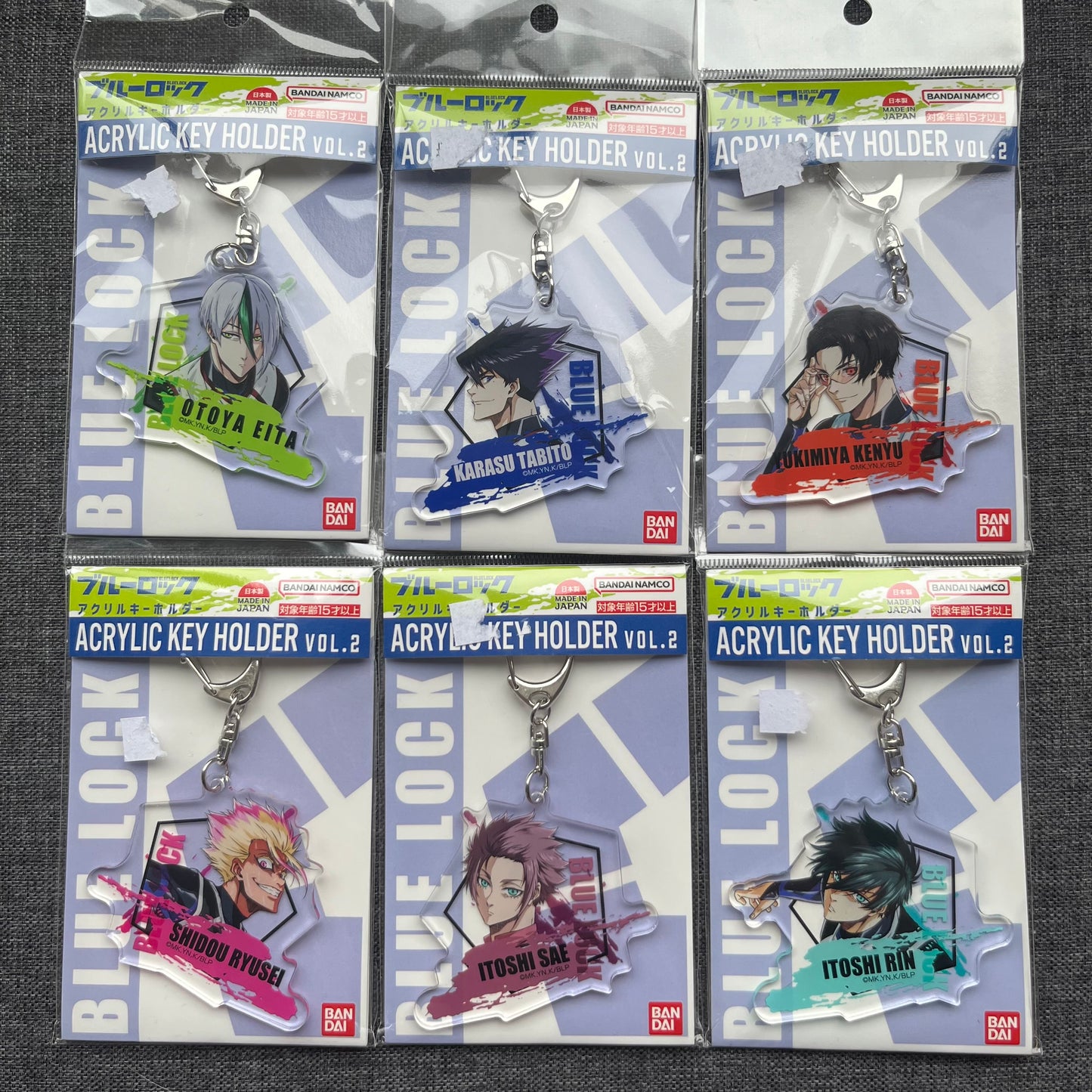 Blue Lock Season 2 Acrylic Charms