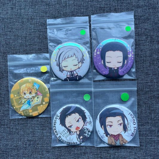 Bungou Stray Dogs Badges