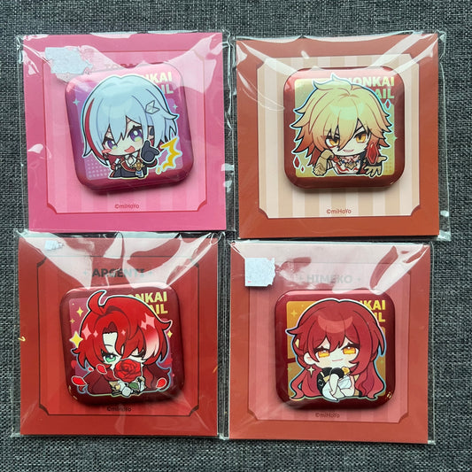 Honkai Star Rail Square Badges