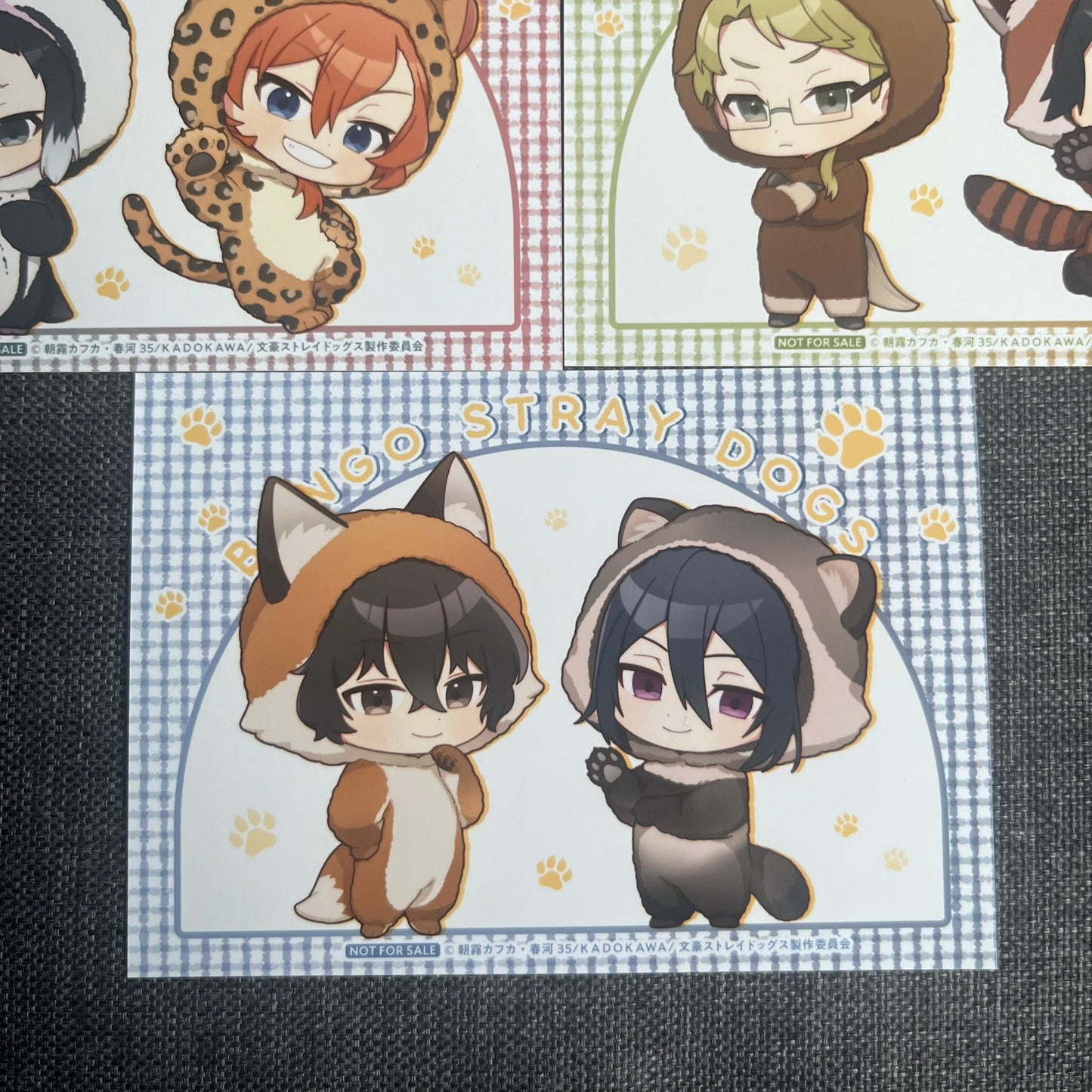 Bungou Stray Dogs Animal Onesie / Zoo Postcards