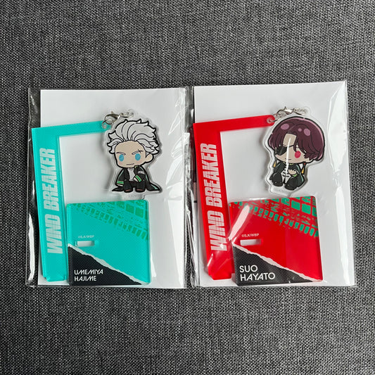 Wind Breaker Dangling Acrylic Standee