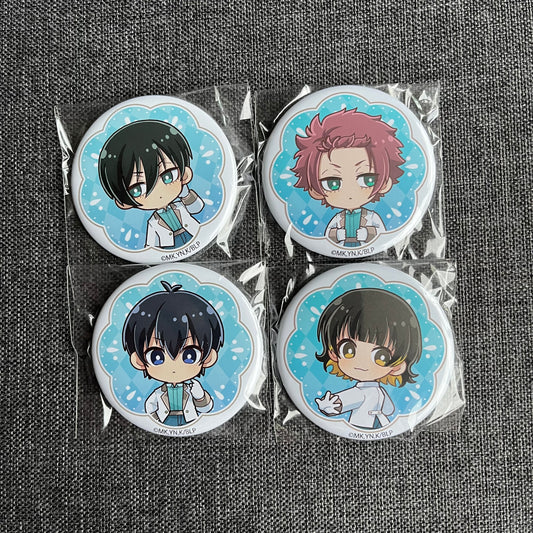 Blue Lock White Day Badges