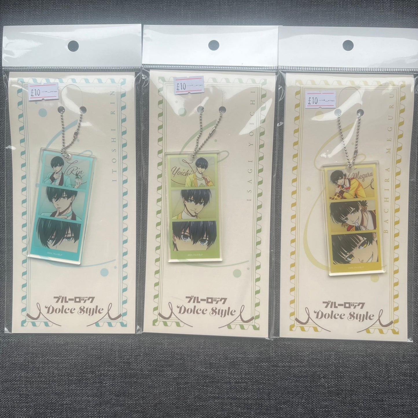 Blue Lock Patisserie Acrylic Charms