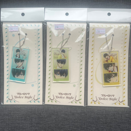 Blue Lock Patisserie Acrylic Charms