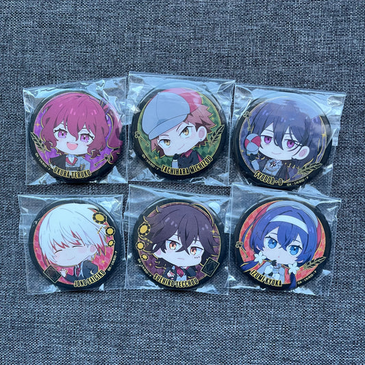 Bungou Stray Dogs Red Tokyo Tower Chibi Badges