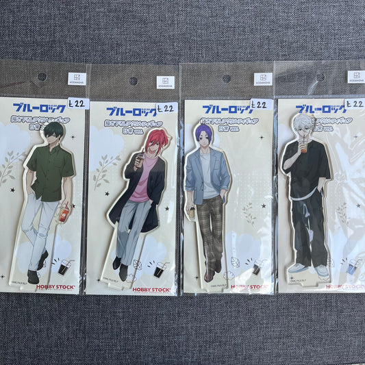 Blue Lock Casual Wear Acrylic Standees