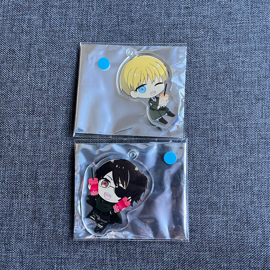 Attack On Titan Boba Acrylic Charms