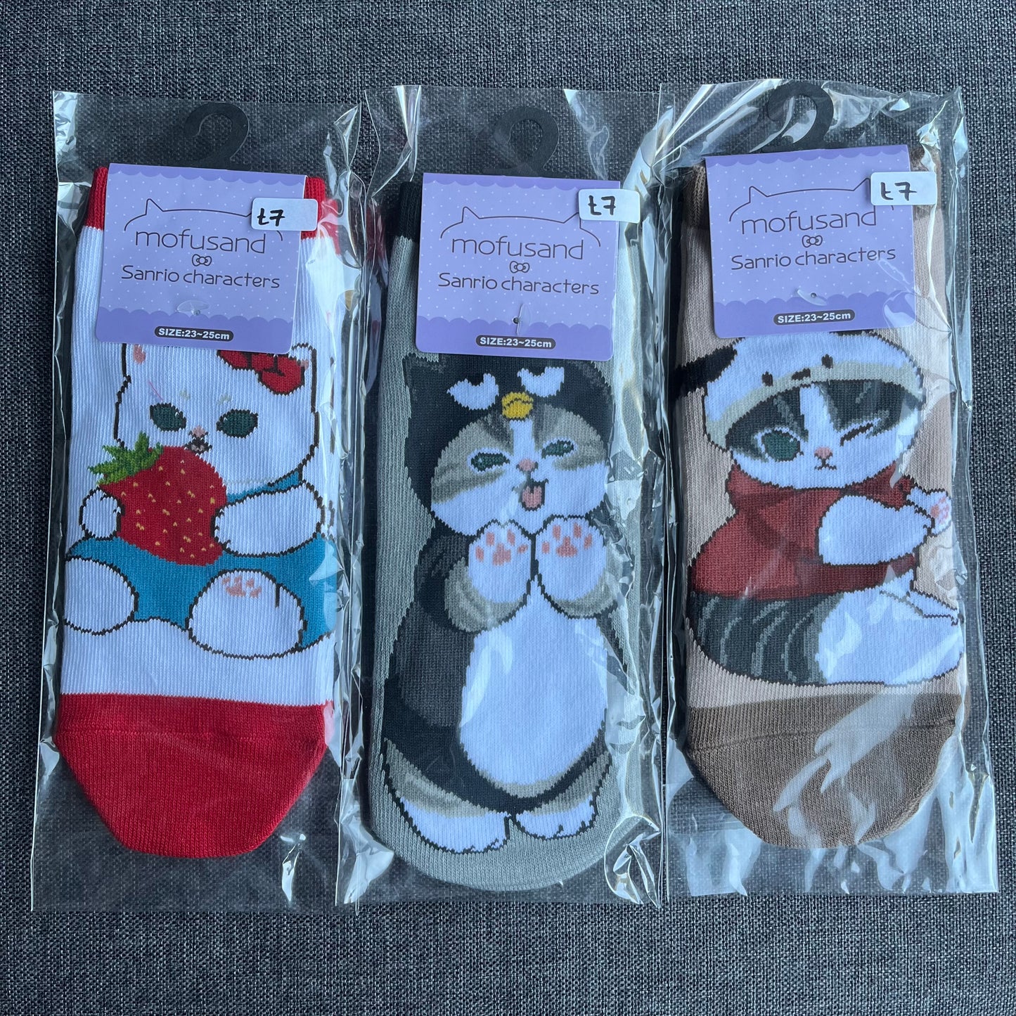 Mofusand x Sanrio Socks 23-25cm