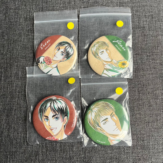 Attack On Titan ‘Flower’ Badges