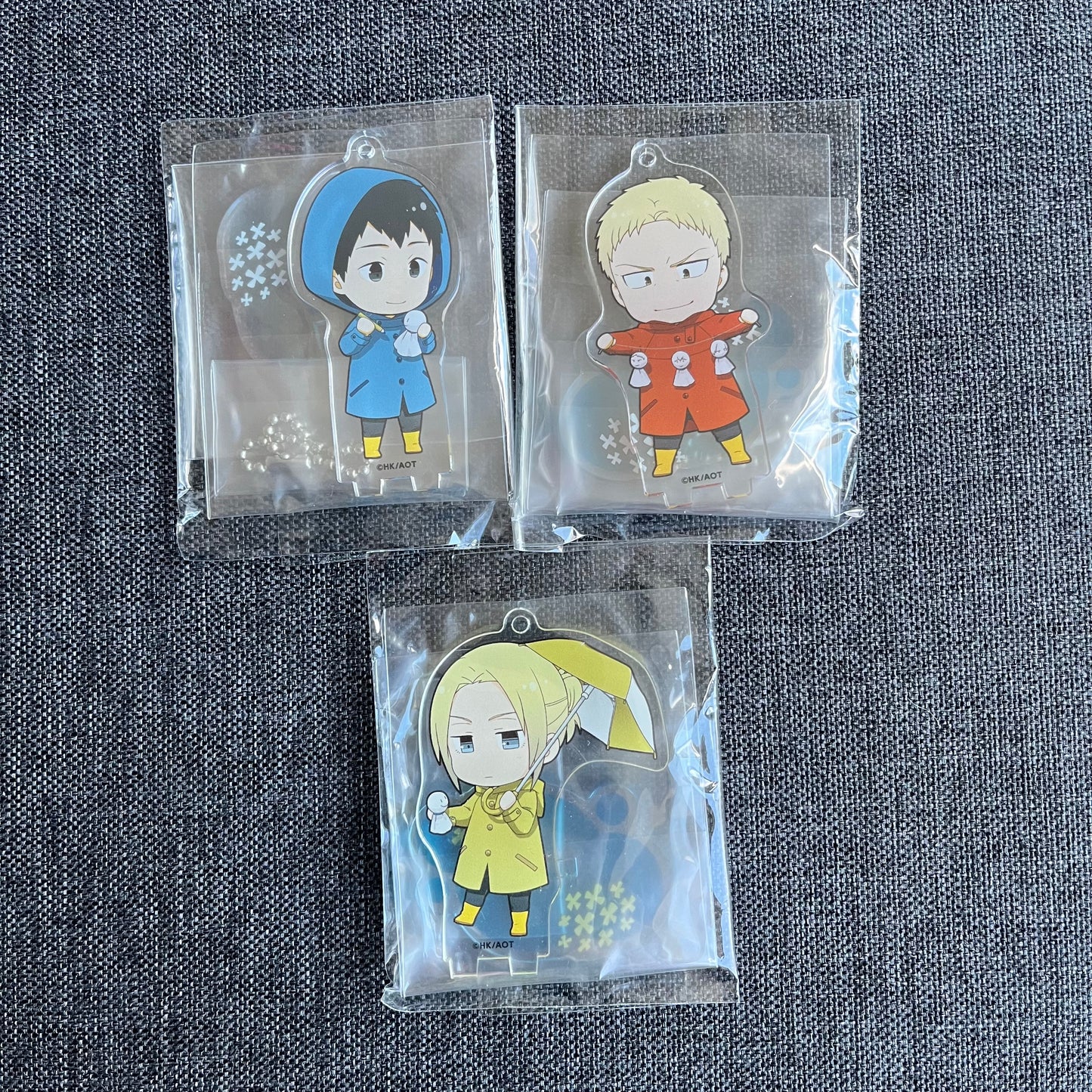 Attack On Titan Winter Acrylic Charm Standees