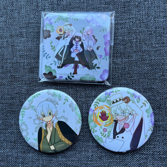 Bungou Stray Dogs Botanical Badges