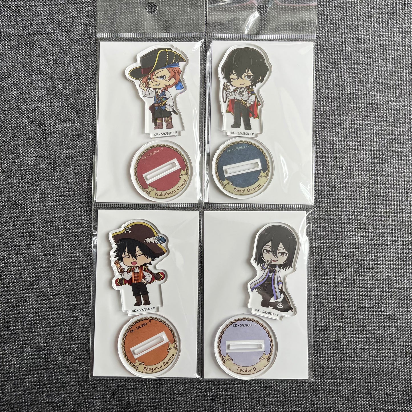 Bungou Stray Dogs Pirate Acrylic Standees