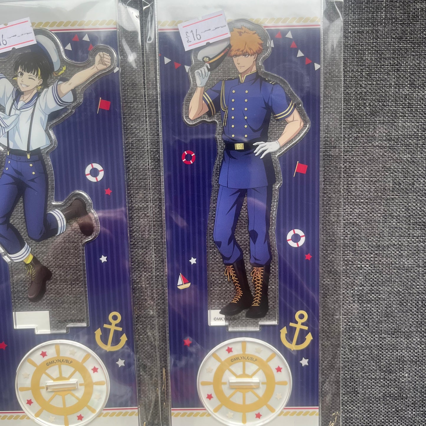 Blue Lock Marine Acrylic Standees