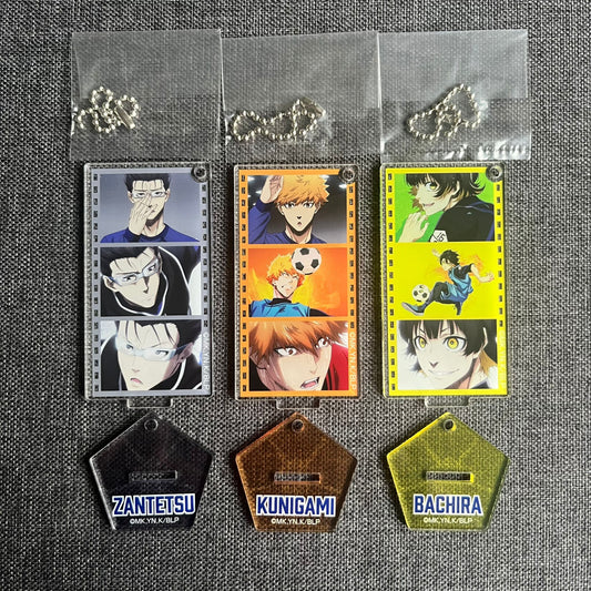 Blue Lock Scenes Acrylic Standee Charms