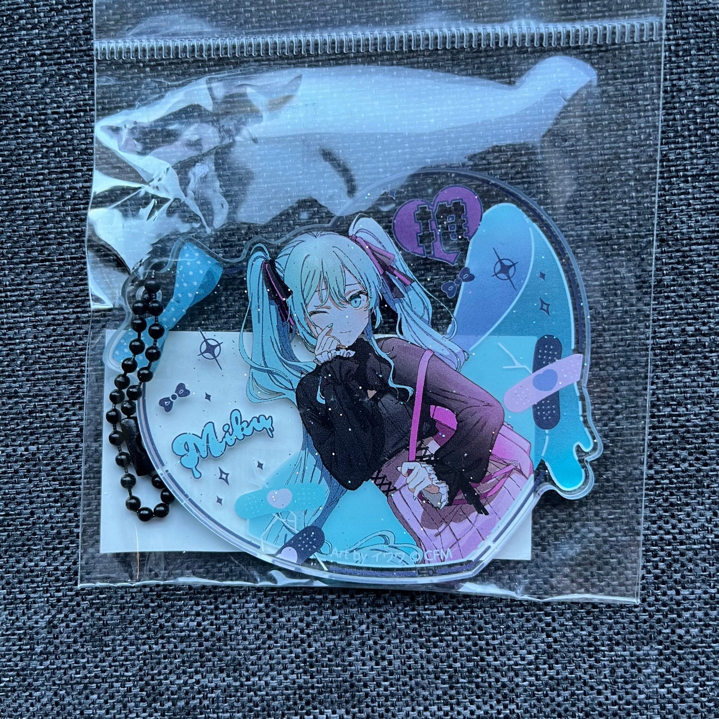 Vocaloid Hatsune Miku Acrylic Charm