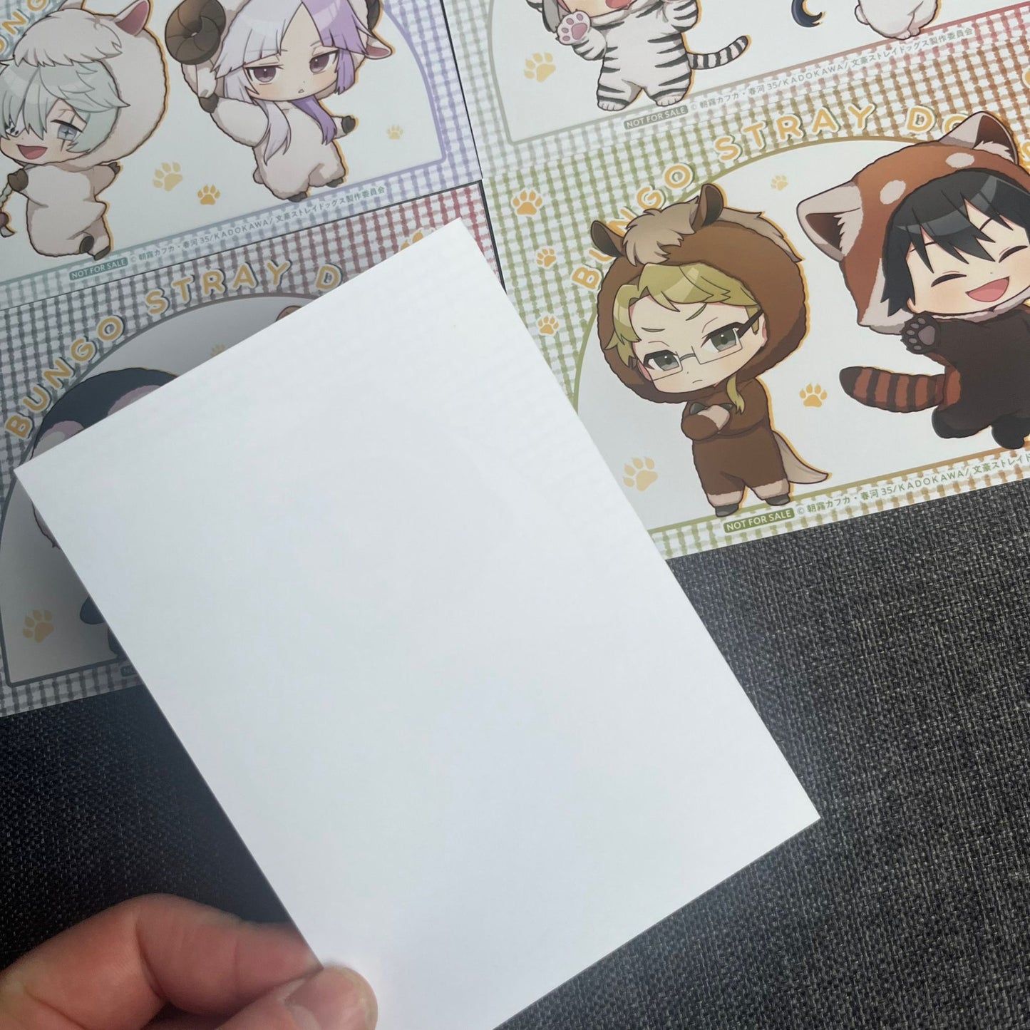 Bungou Stray Dogs Animal Onesie / Zoo Postcards