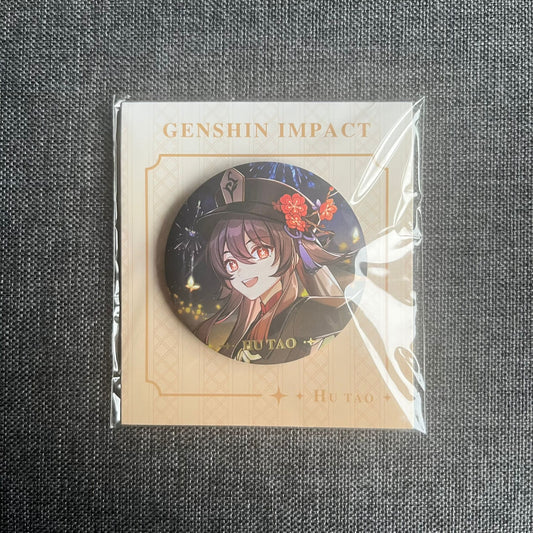 Genshin Impact Hu Tao Badge