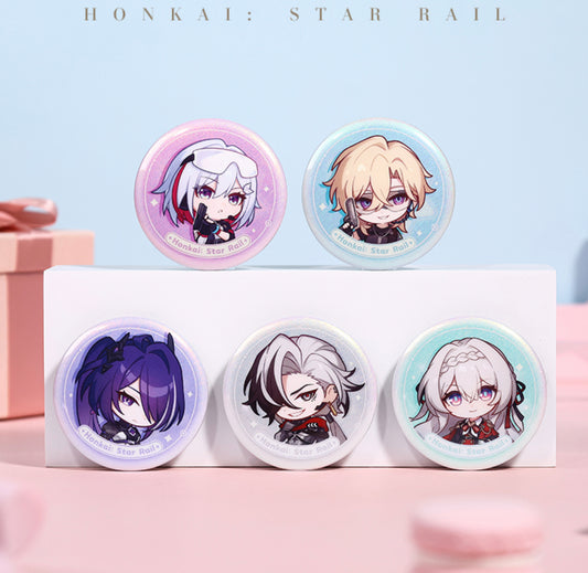 PREORDER Honkai Star Rail ‘Undercover / Casual Clothes’ Circle Badges