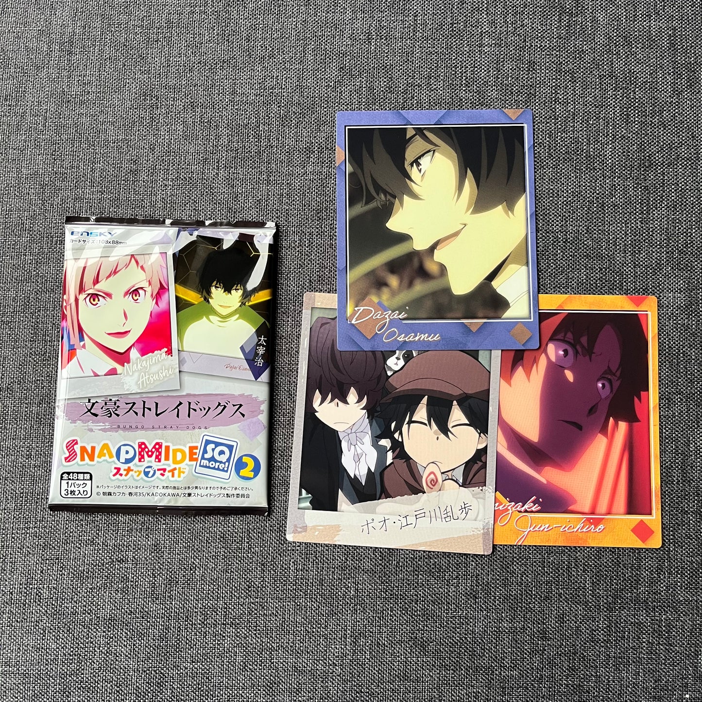 Bungou Stray Dogs Snapmide Square Photo Cards (Blind Packs)