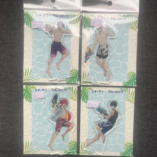 Blue Lock Beach Acrylic Standees