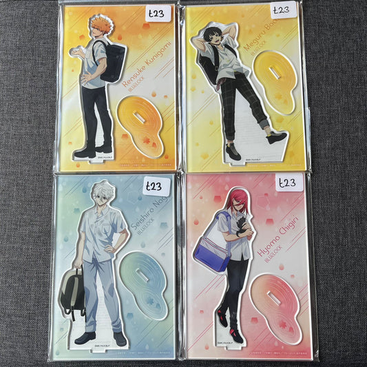 Blue Lock Autumn Rain Acrylic Standees