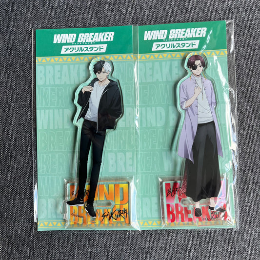 Wind Breaker Casual Outfit Acrylic Standees