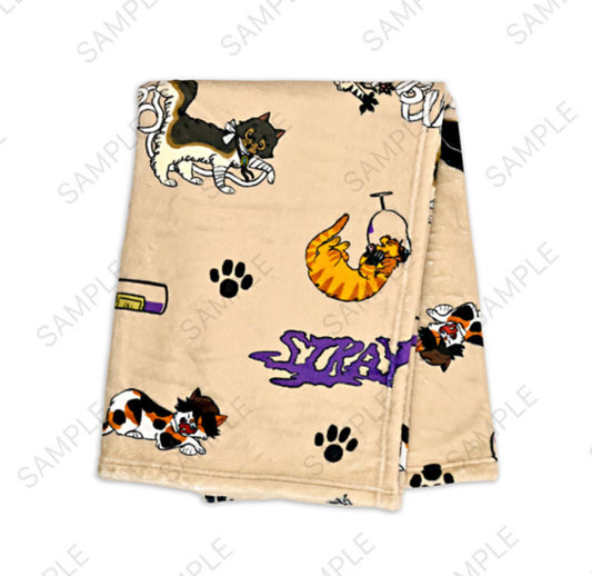Bungou Stray Dogs Cats Large Blanket