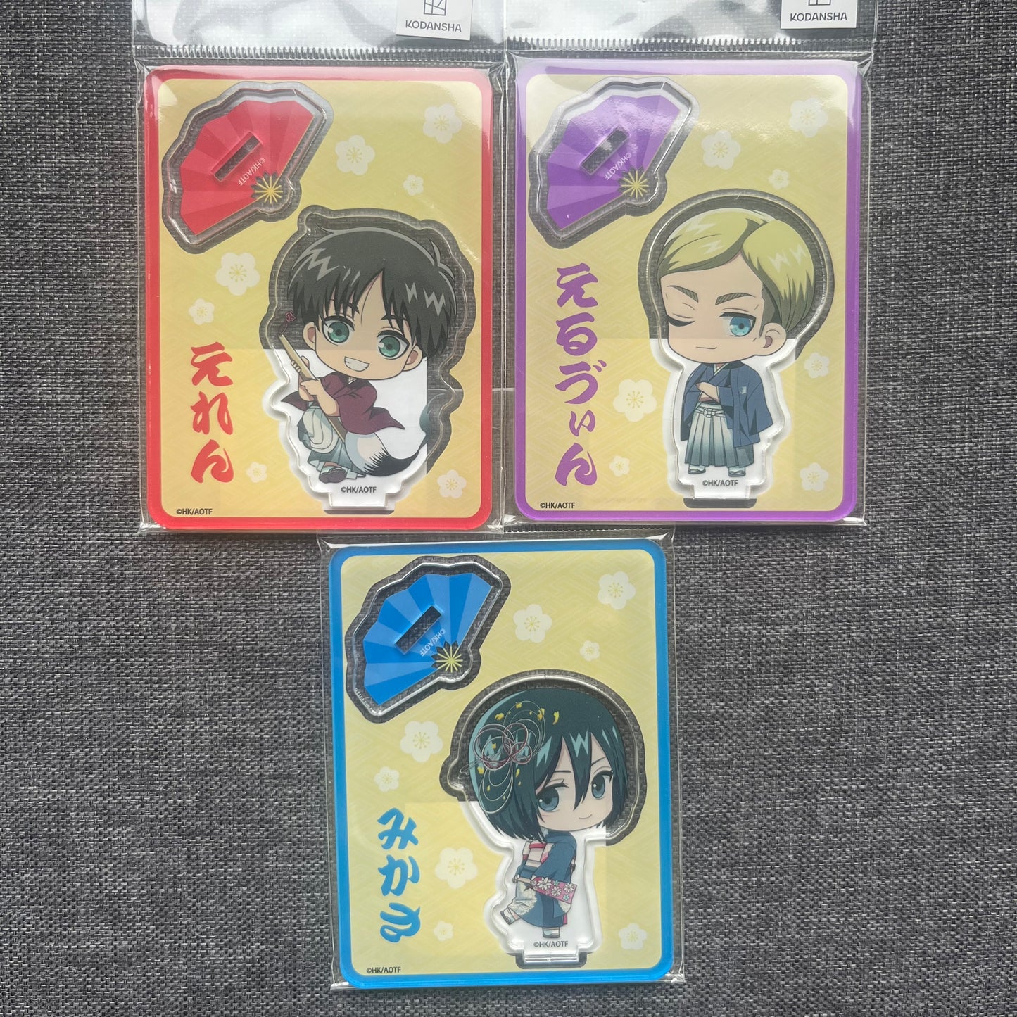 Attack On Titan Acrylic Standees