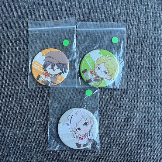 Bungou Stray Dogs 5th Anniversary Cake Badges