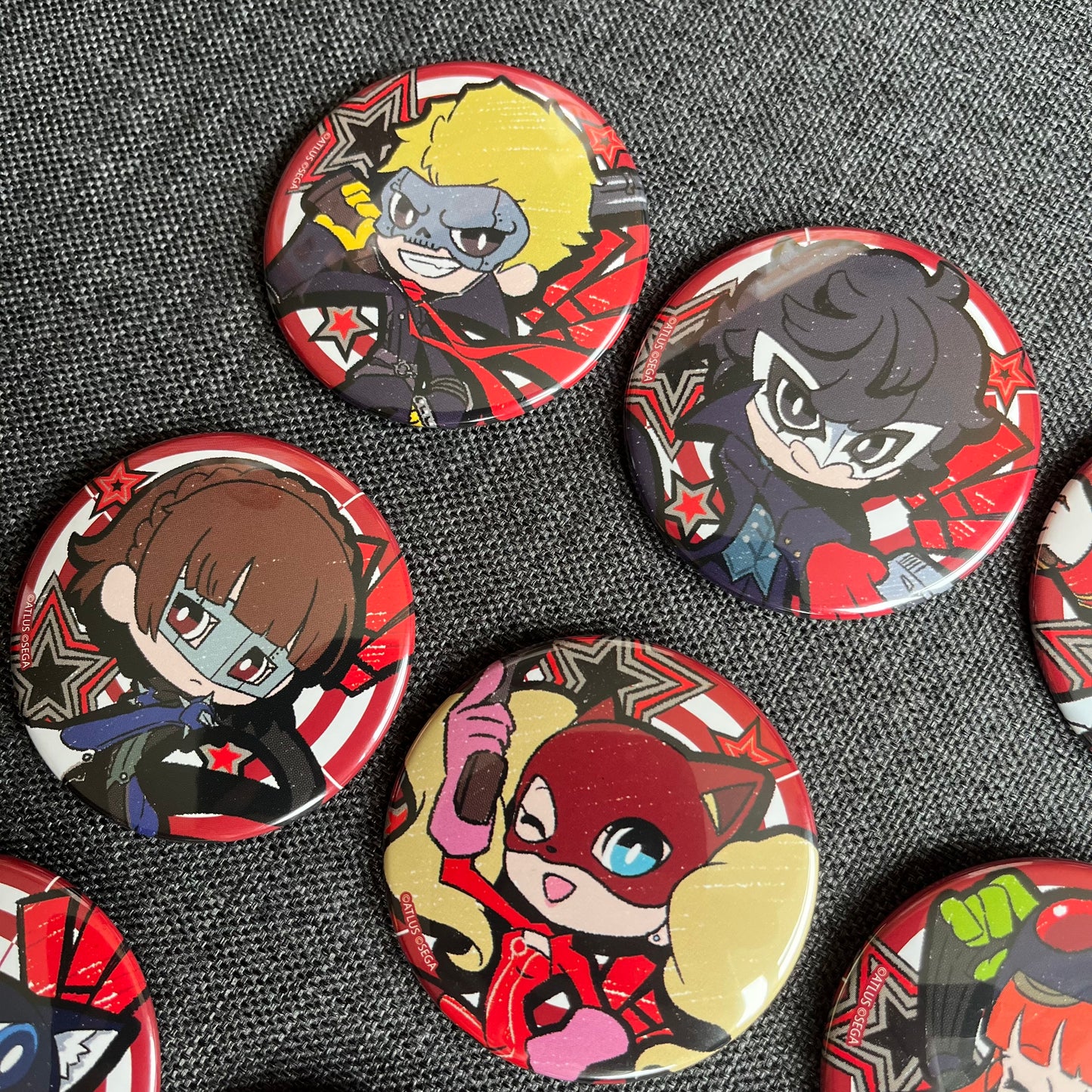 Persona 5 Tactica Badges