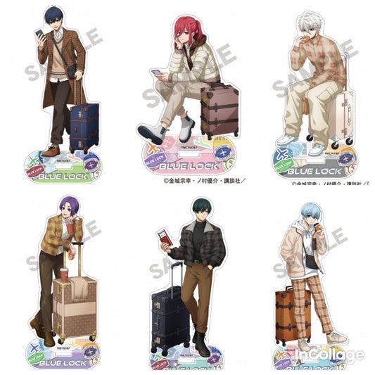 PREORDER Blue Lock Holiday / Travel Acrylic Standees