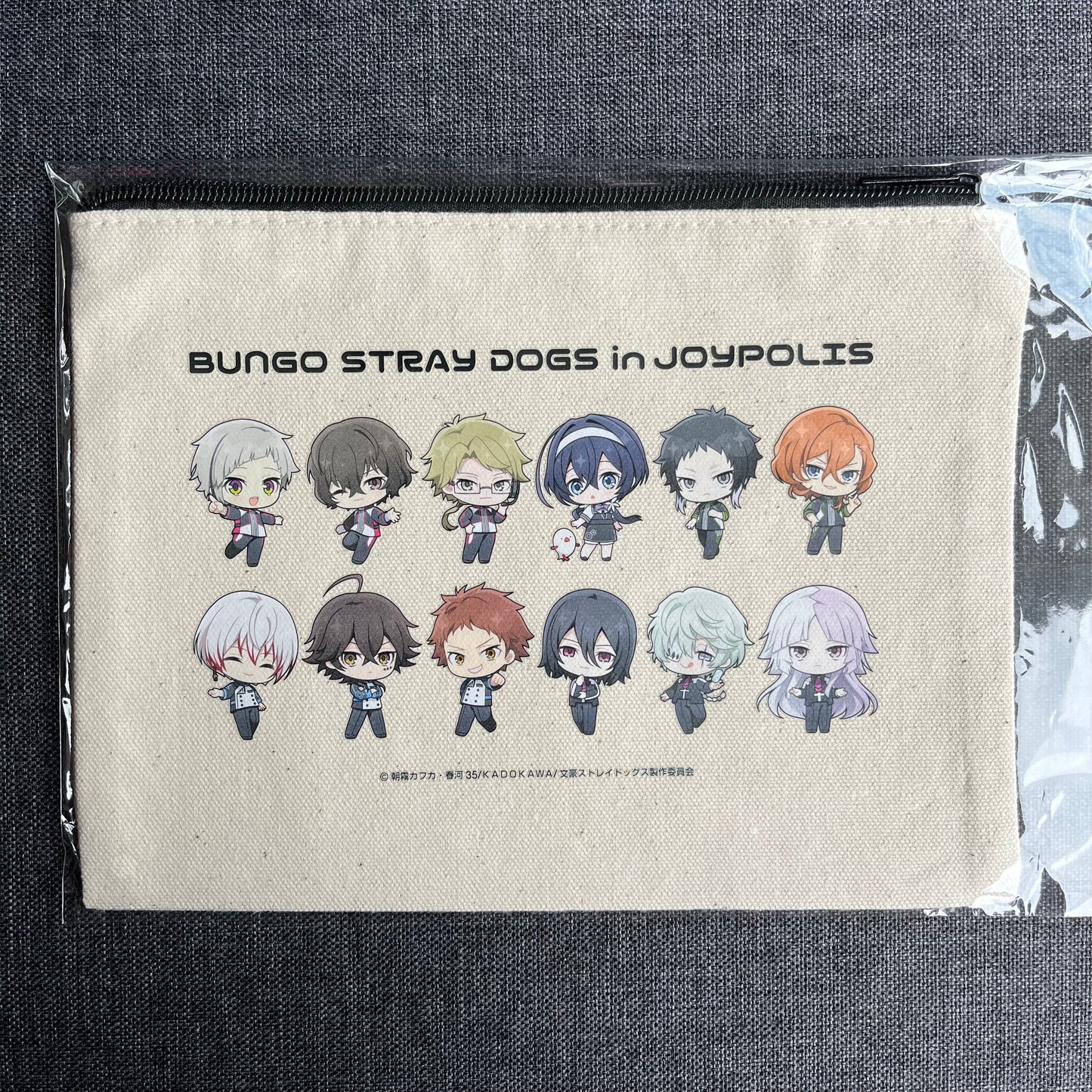 Bungou Stray Dogs Joypolis Zip Pouch