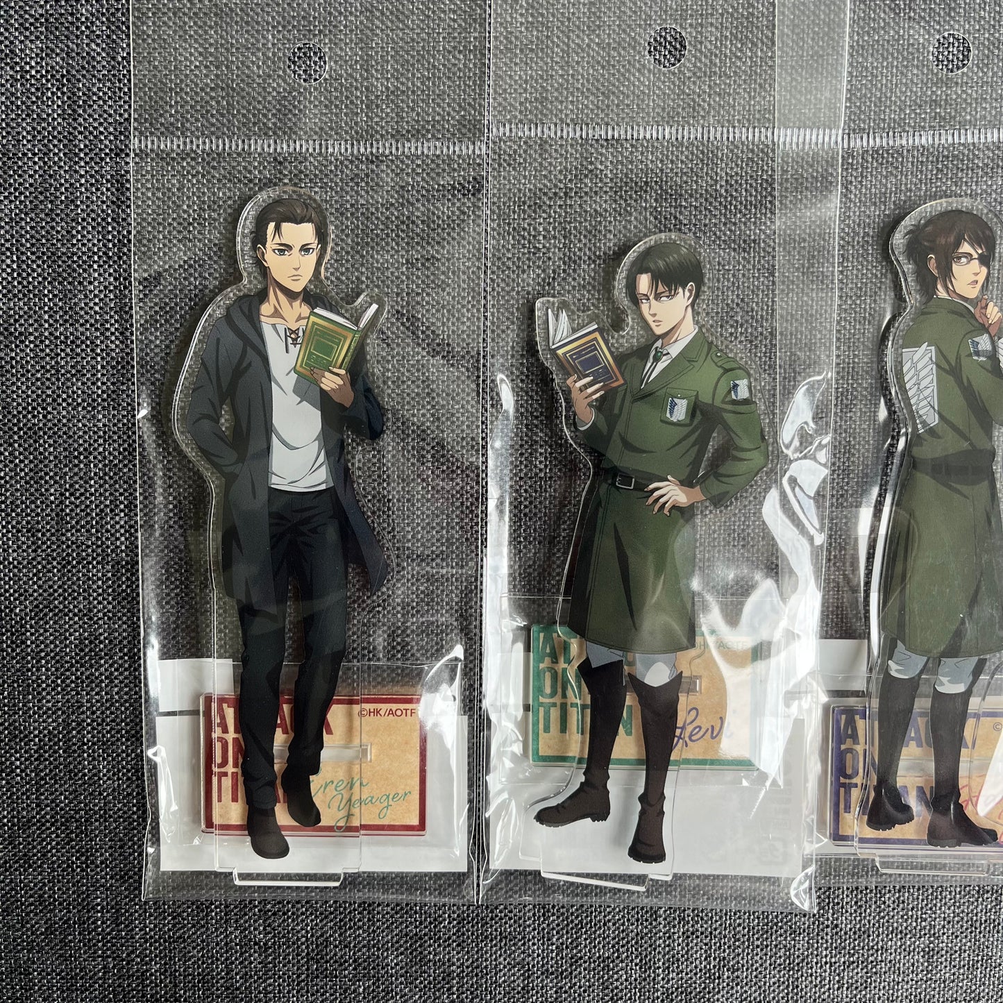 Attack On Titan Reading / Book Acrylic Standees