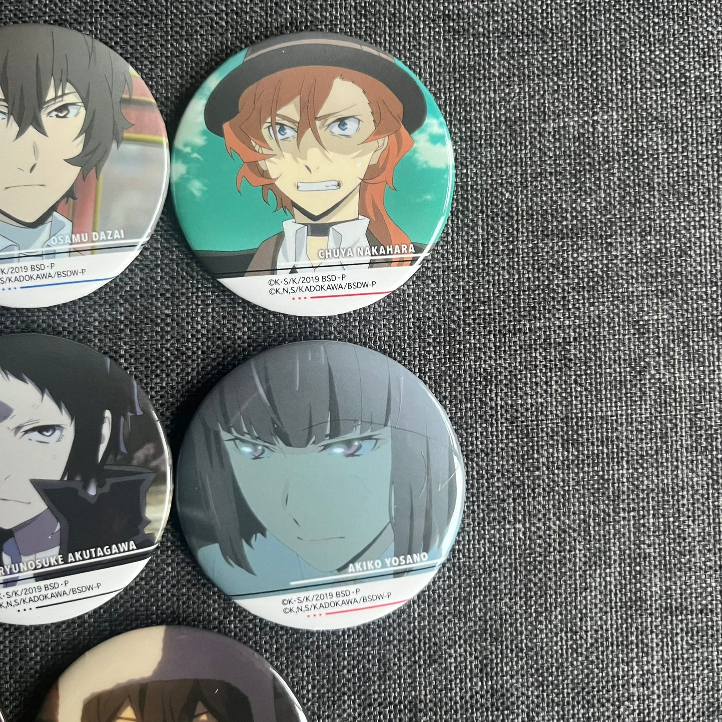 Bungou Stray Dogs Scene Badges