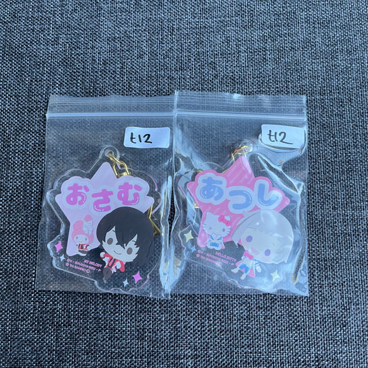 Bungou Stray Dogs Sanrio Acrylic Charms