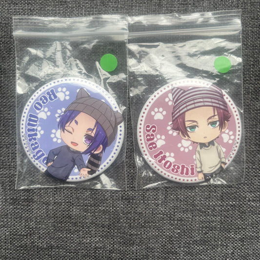 Blue Lock Animal Hat Badges