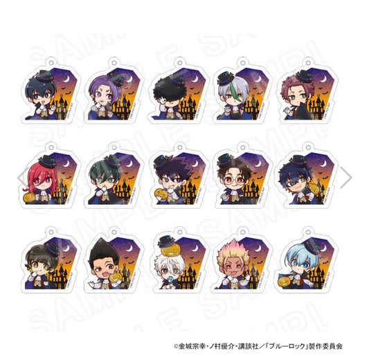 Blue Lock Vampire Halloween Acrylic Charm