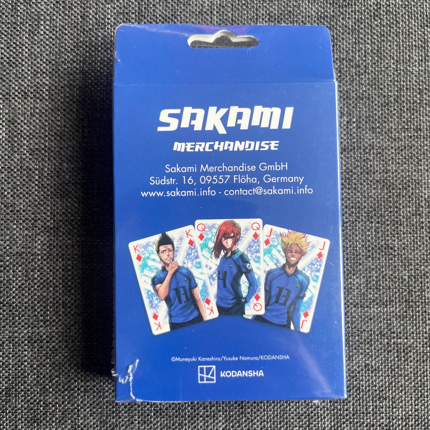 Blue Lock Playing Cards