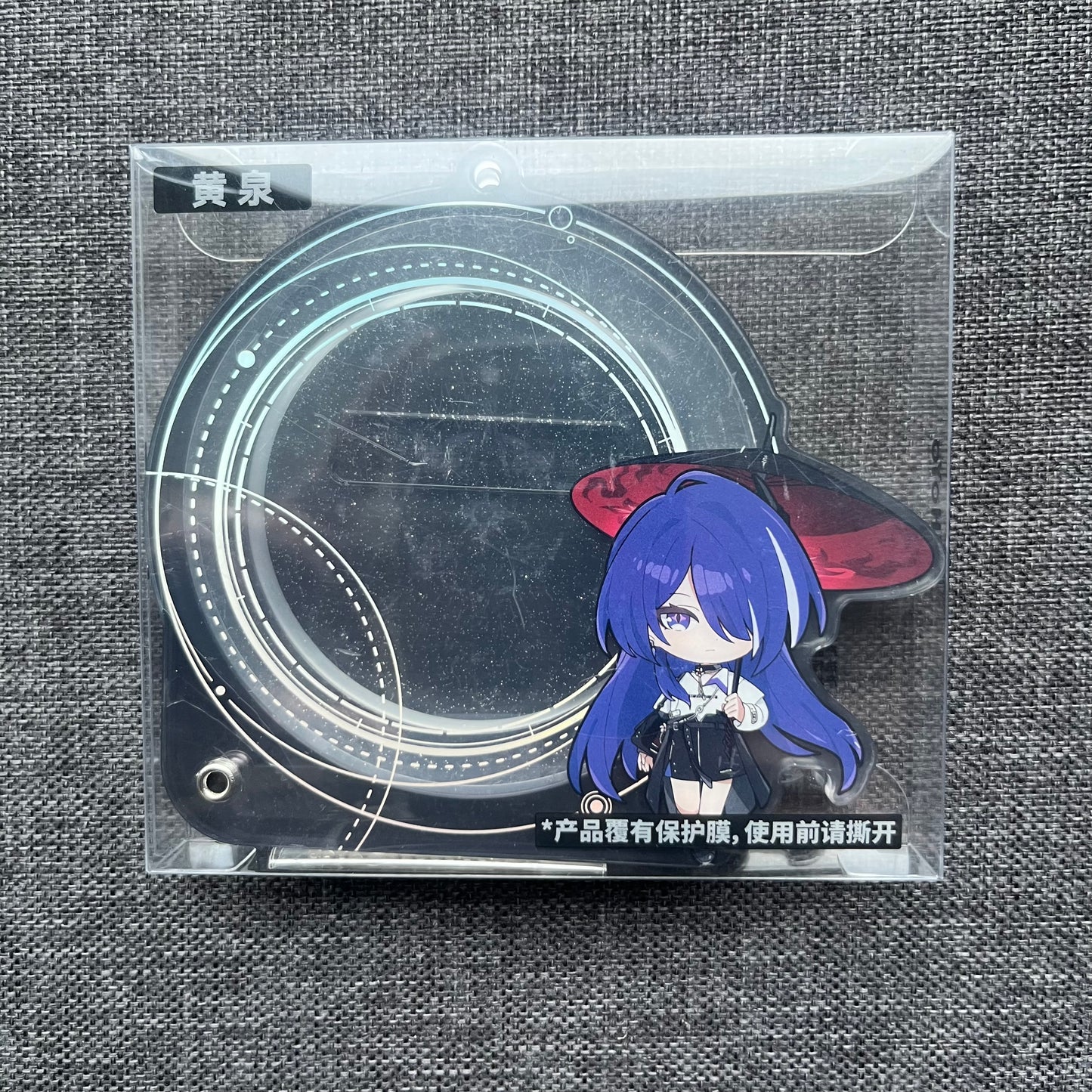 Honkai Star Rail Acheron Badge Holder Stand