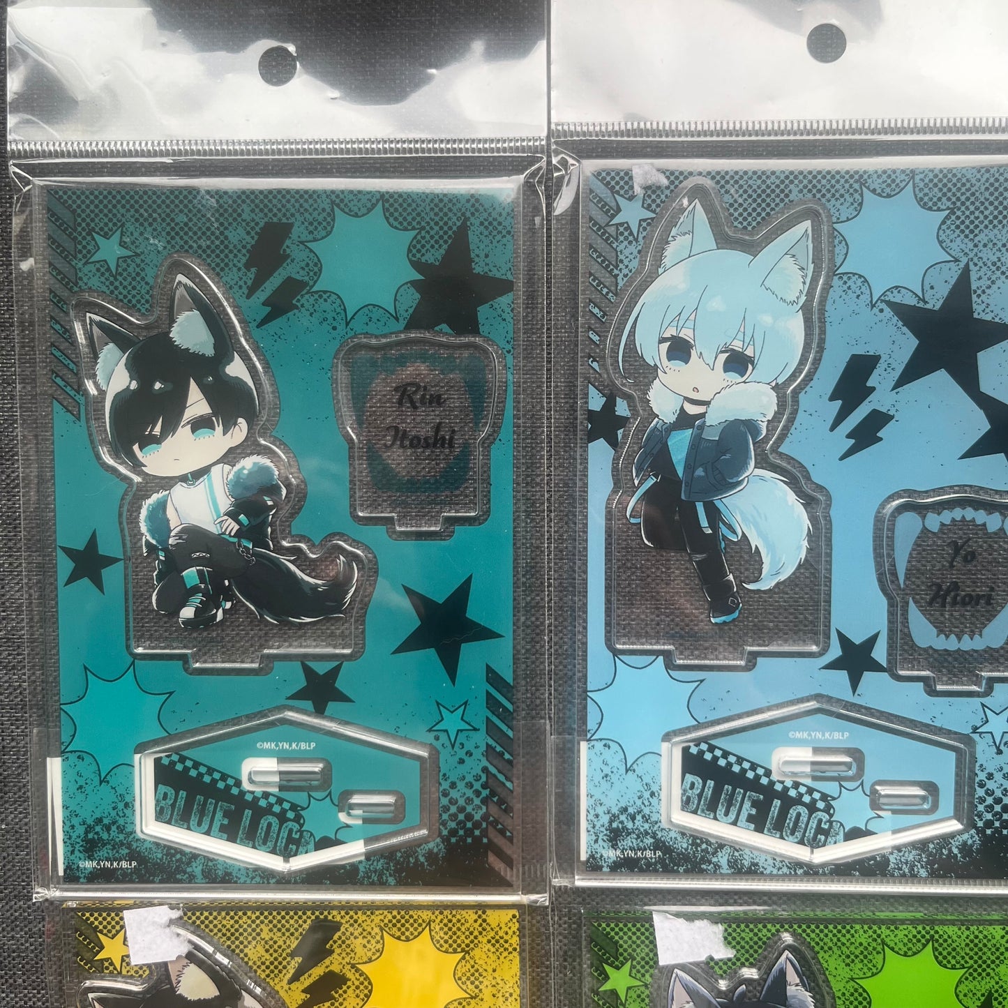 Blue Lock Fox Streetwear Acrylic Standees