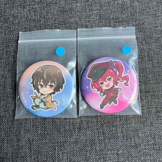 Bungou Stray Dogs Colourful Badges