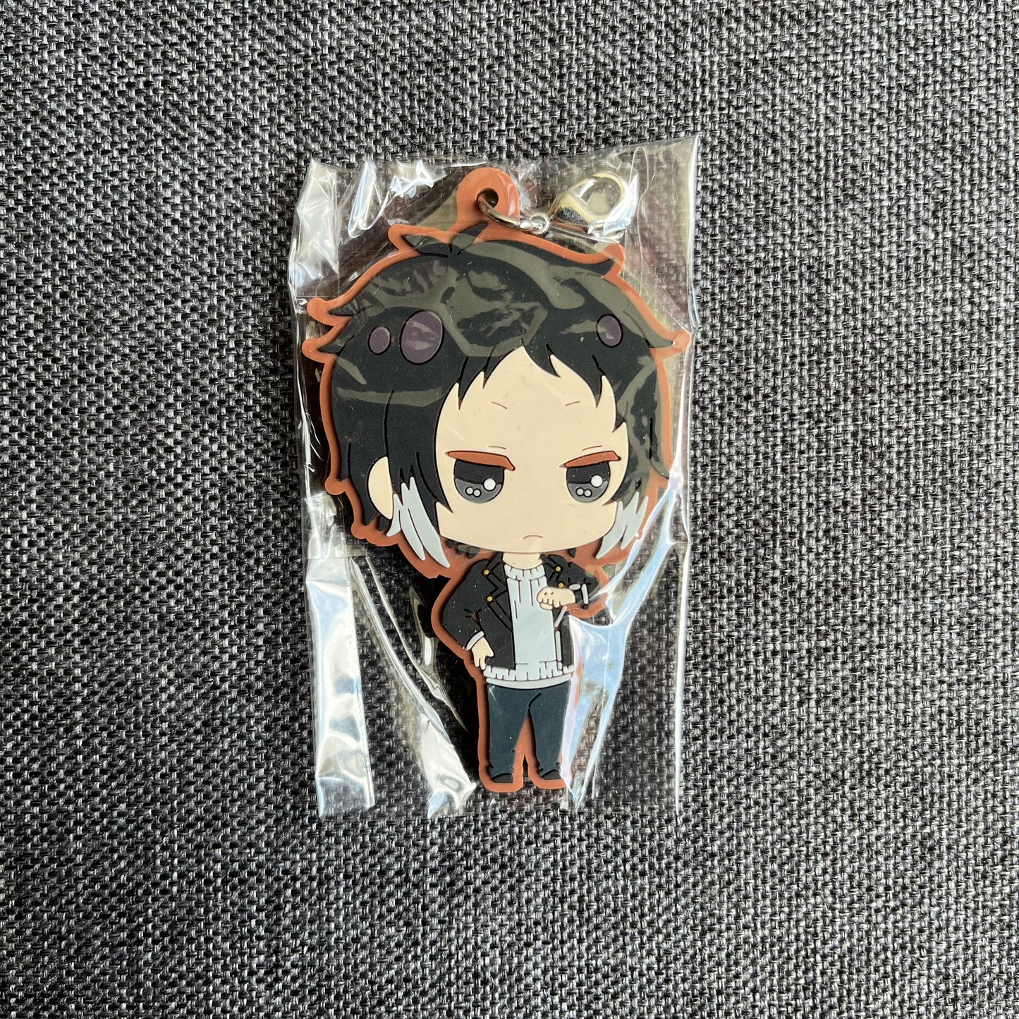 Bungou Stray Dogs Akutagawa Casual Outfit Rubber Charm