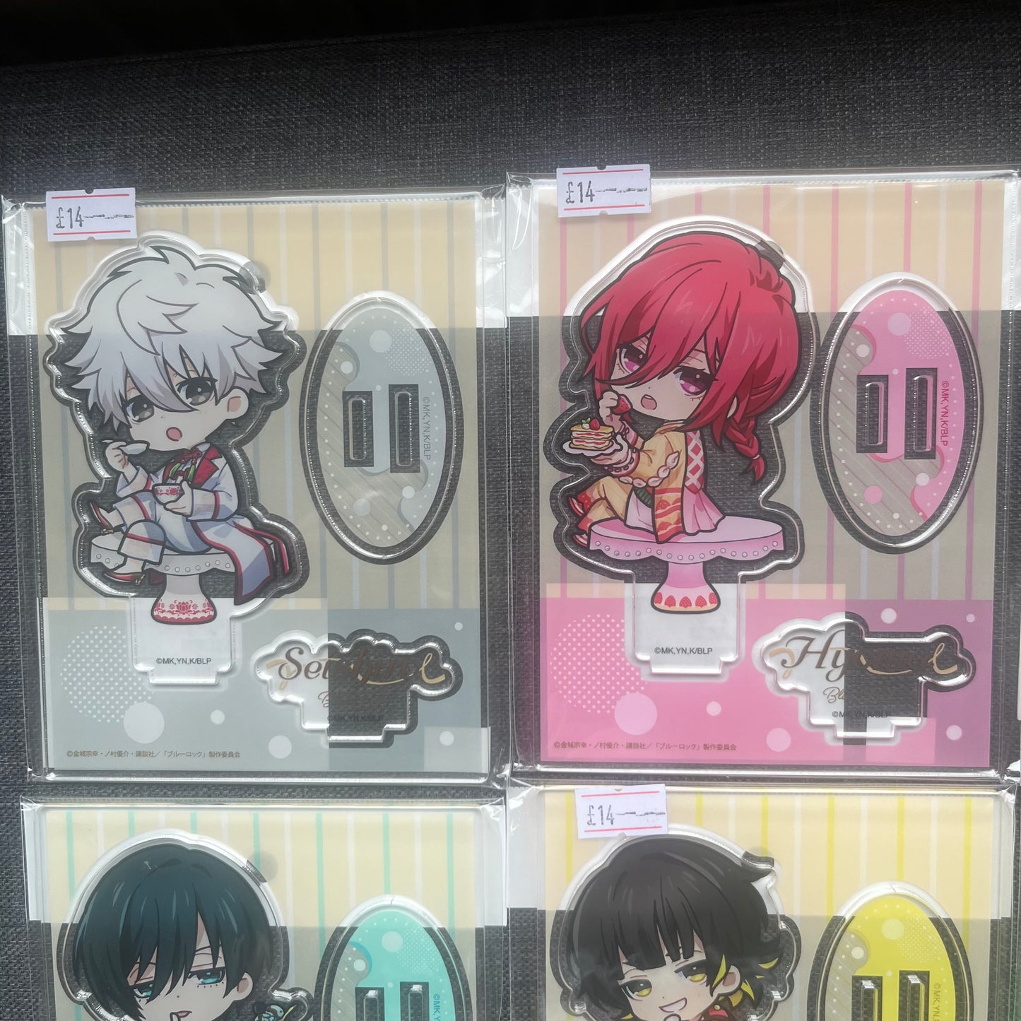 Blue Lock Chibi Patisserie Acrylic Standees