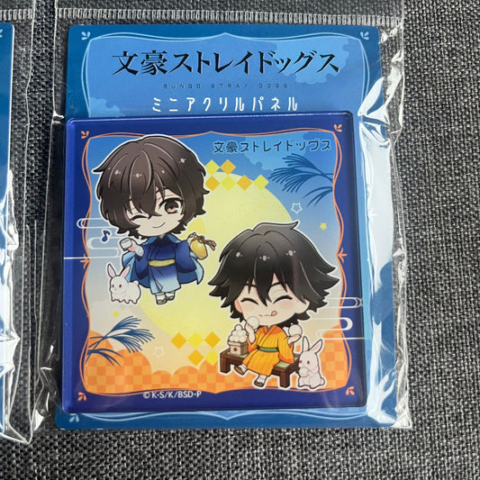 Bungou Stray Dogs Rabbit Festival Acrylic Display / Stand Dazai & Ranpo