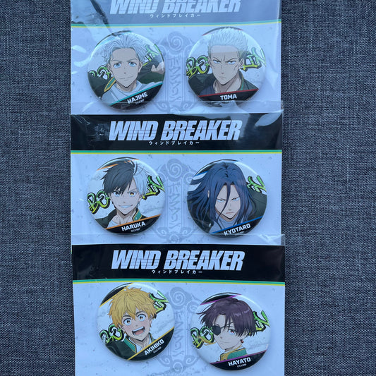 Wind Breaker Badges Sets